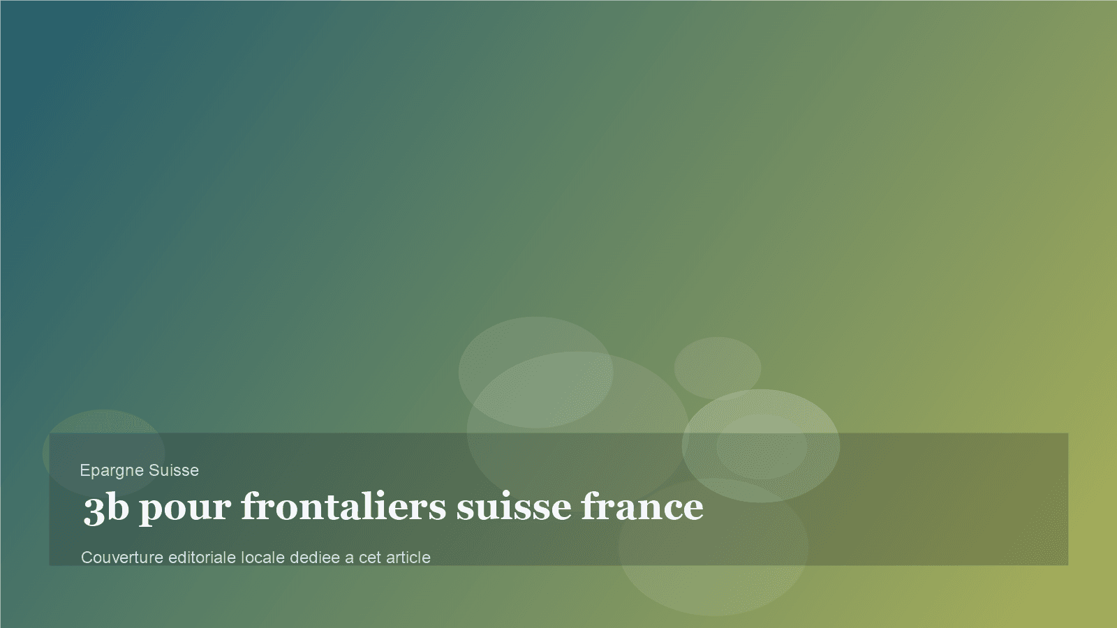 Le pilier 3b est-il utile pour un frontalier Suisse-France