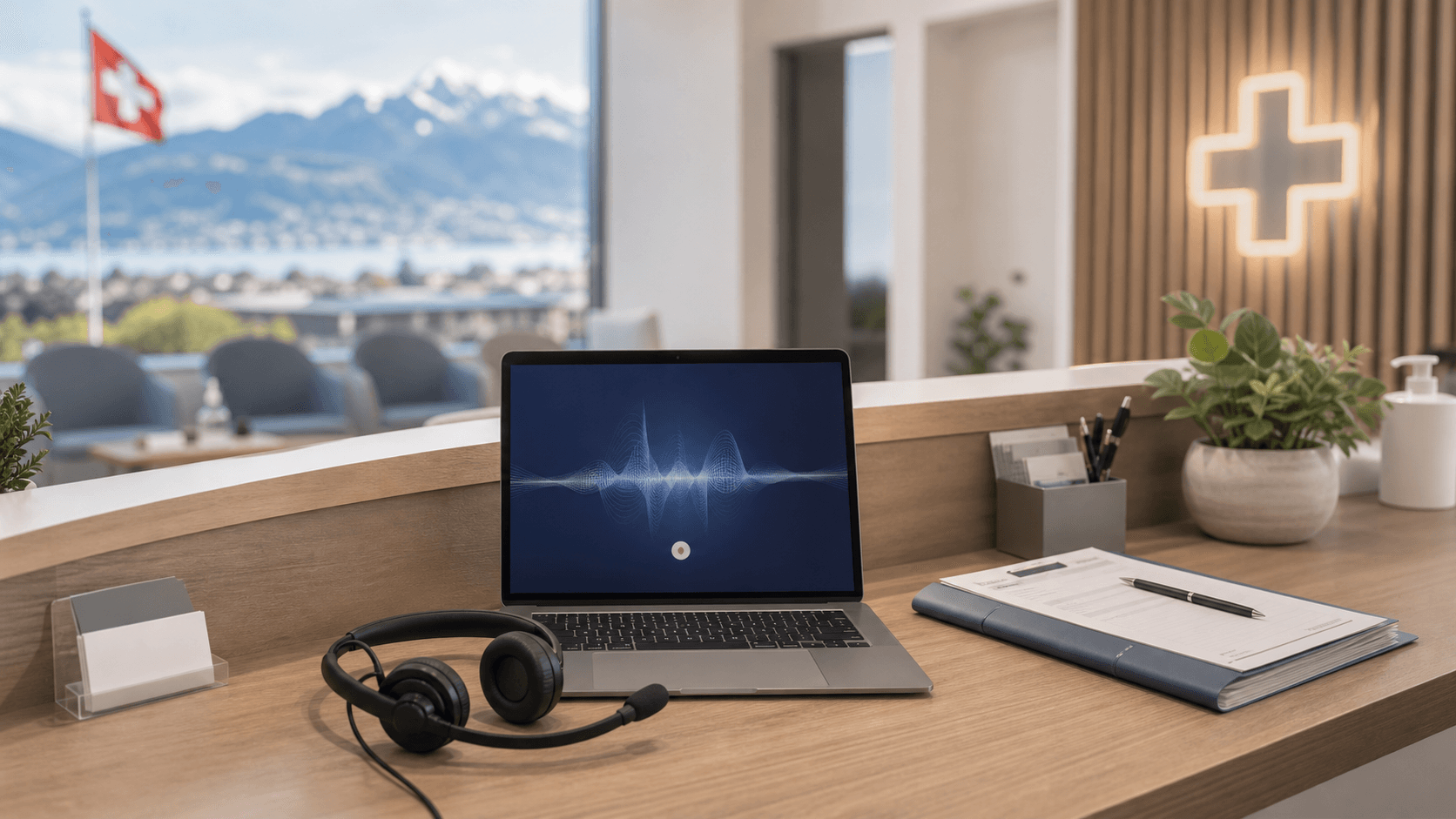IA emotionnelle Suisse : secretariat medical